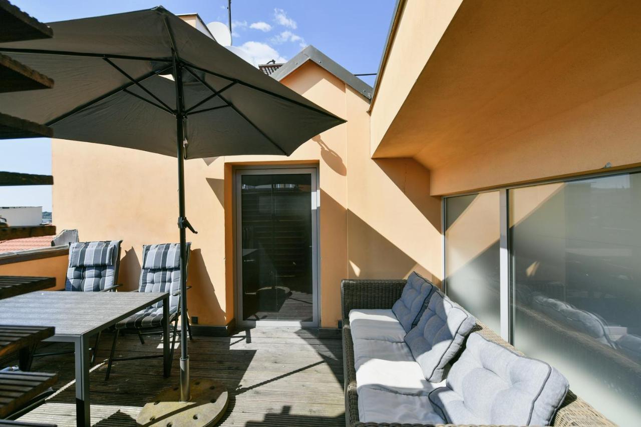 Luxury Central Penthouse With Sauna, Terrace, 250M2, 5Bdrm, 3Bthrm Praag Buitenkant foto