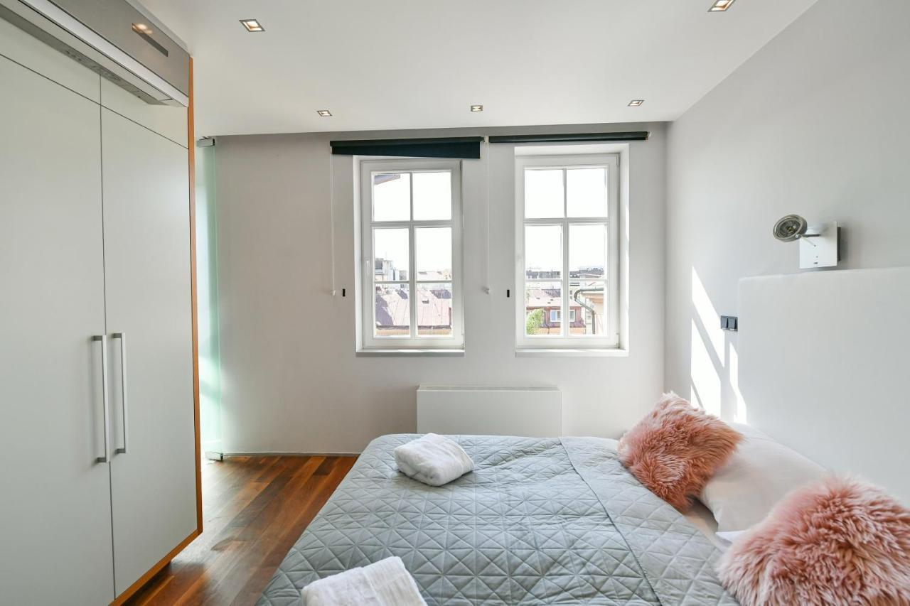 Luxury Central Penthouse With Sauna, Terrace, 250M2, 5Bdrm, 3Bthrm Praag Buitenkant foto